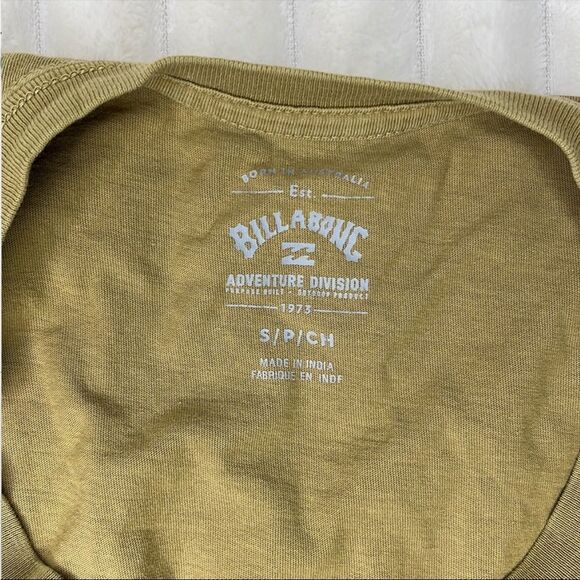 Billabong Olive Green Crop Top - Picture 3 of 6